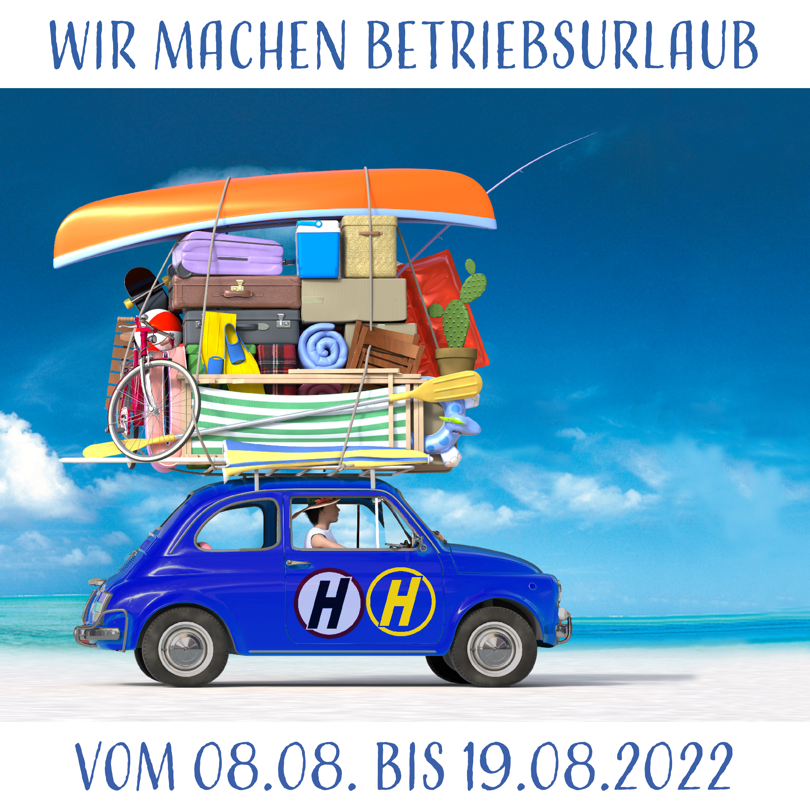 Hoffmann Betriebsurlaub vom 08.08. bis 19.08.2022