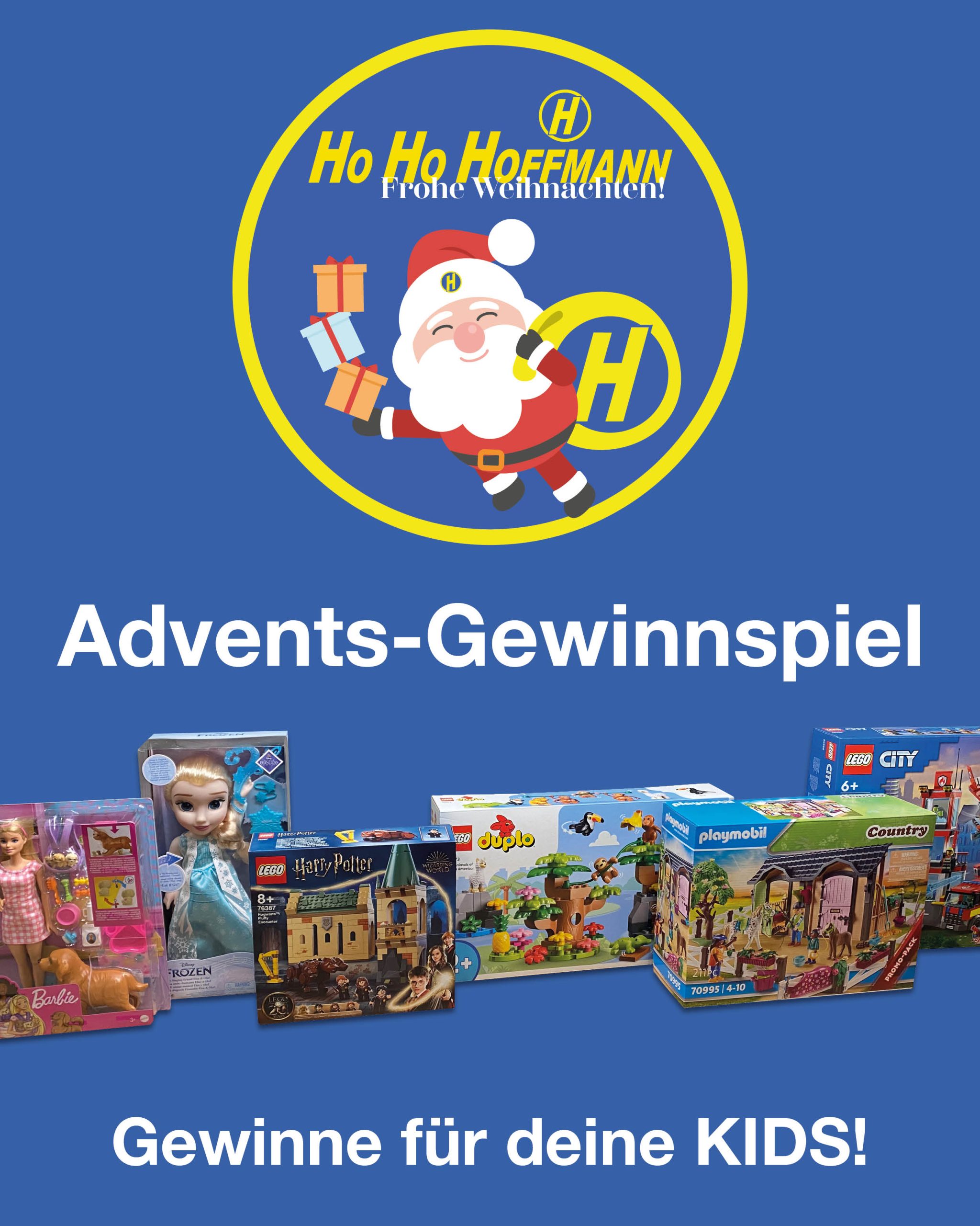 Hoffmann Advents-Gewinnspiel für alle Mamas und Papas, Omas und Opas